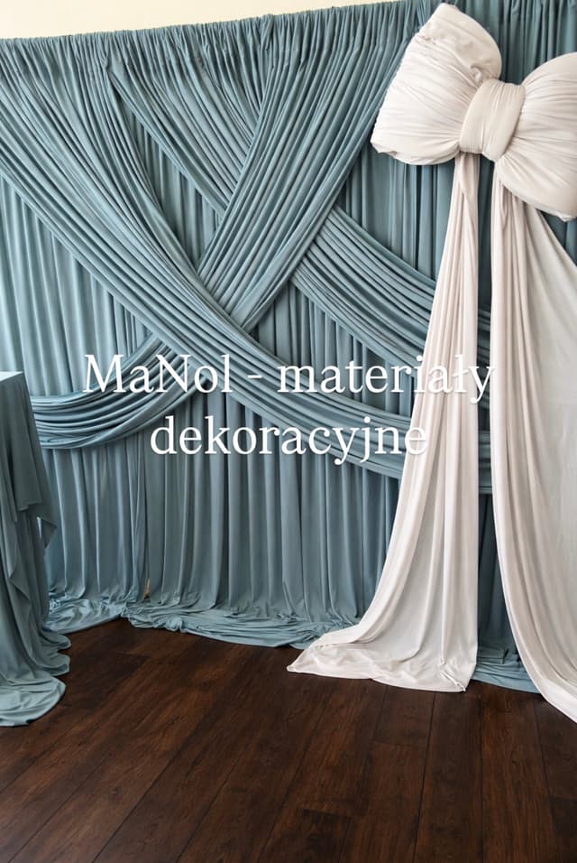 Kurtyna bez prasowania - szałwia — MaNol MD