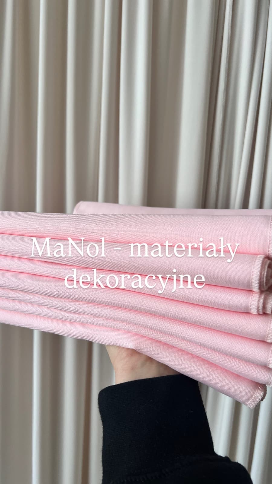 Bieżnik panama - pudrowy róż 30x300 — bieżnik na wesele, Panama, Pudrowy róż — miniatura MaNol