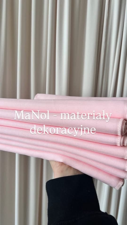 Bieżnik panama - pudrowy róż 25x300 — bieżnik na wesele, Panama, Pudrowy róż — miniatura MaNol