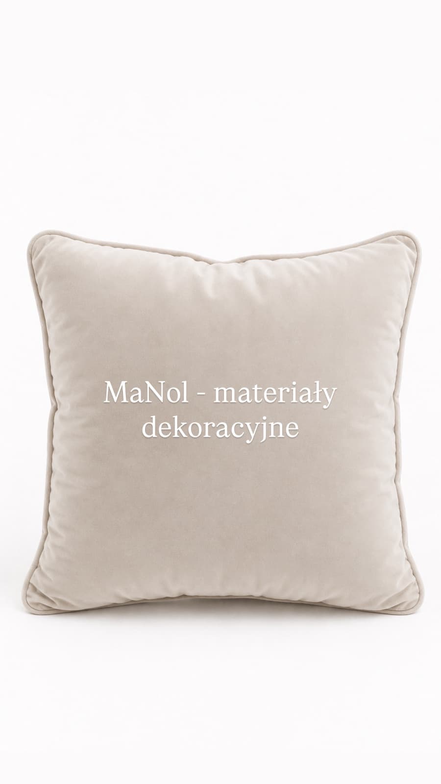 Poduszka dekoracyjna welur - kaszmir 40x40 — poduszka na wesele, Welur, Kaszmir — miniatura MaNol